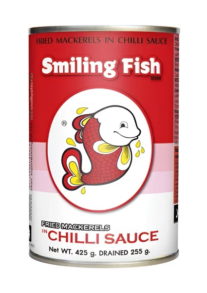 Sgombro fritto in salsa al peperoncino - Smiling Fish 425g. Sgombro fritto in salsa al peperoncino - Smiling Fish 425g.